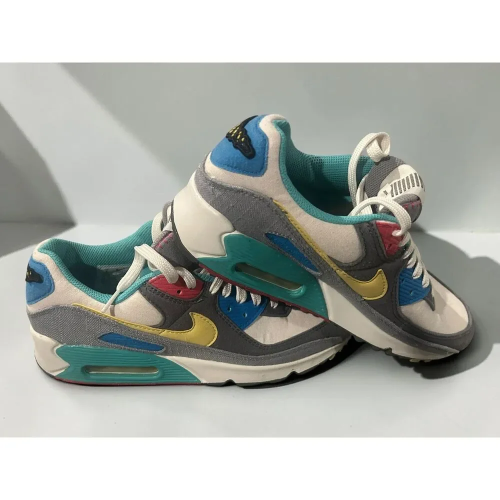 Nike Air Max 90 SE Air Sprung Happy Pineapple Women's 8 DM8171-001